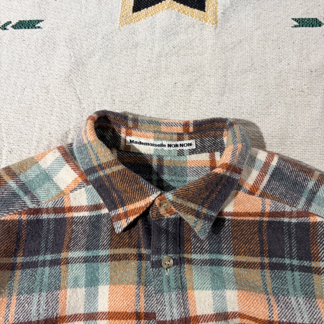 Mademoiselle Non Non Flannel Shirts 상품이미지2