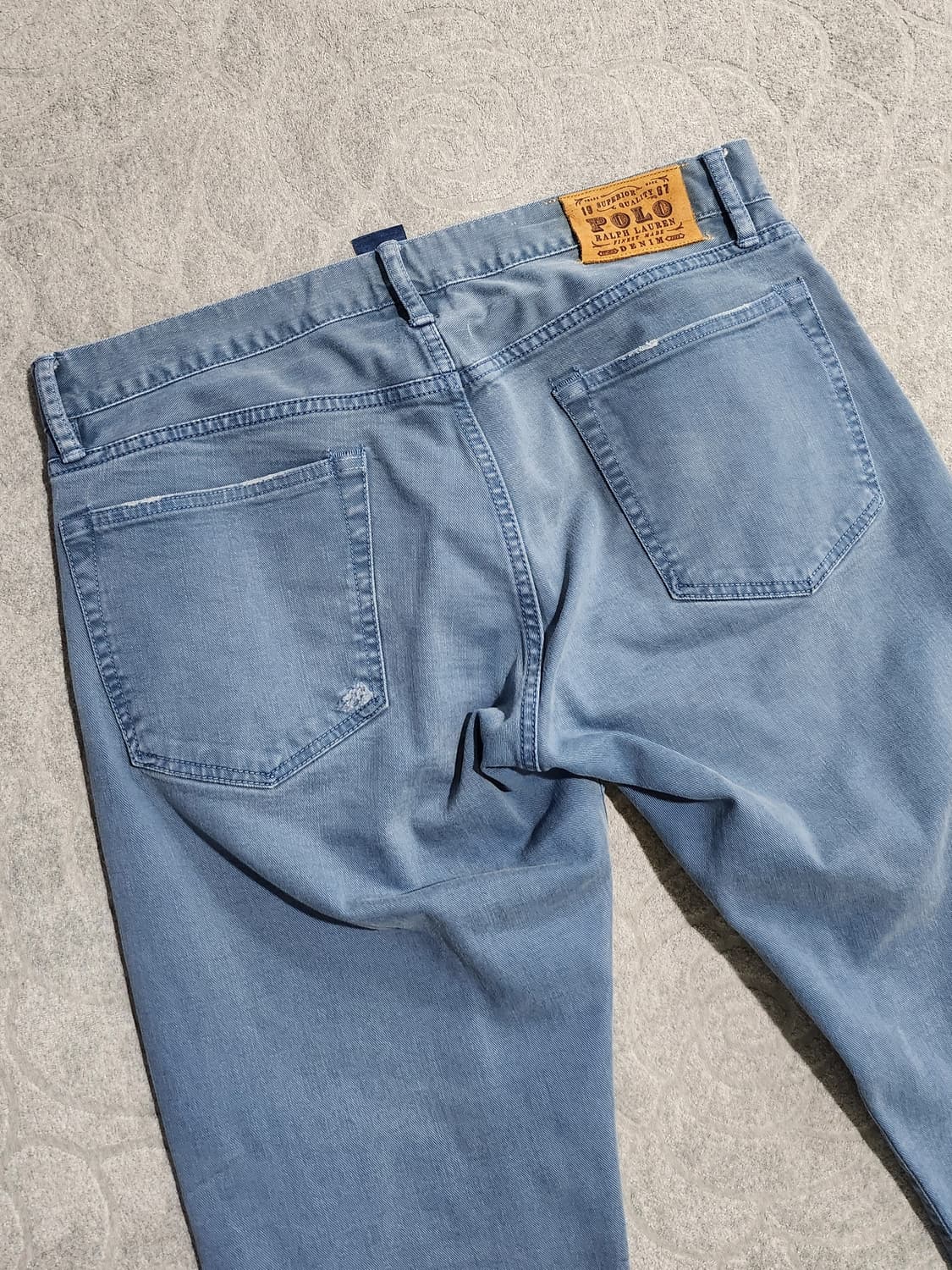 폴로 랄프로렌 빈티지 워싱 데님 팬츠-34 상품이미지8