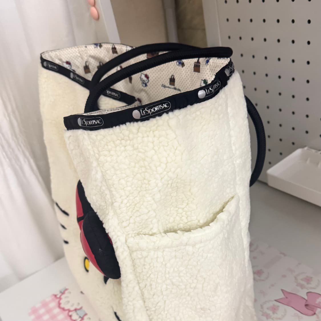 레스포삭 x 키티 라지 투웨이 토트백 상품이미지6