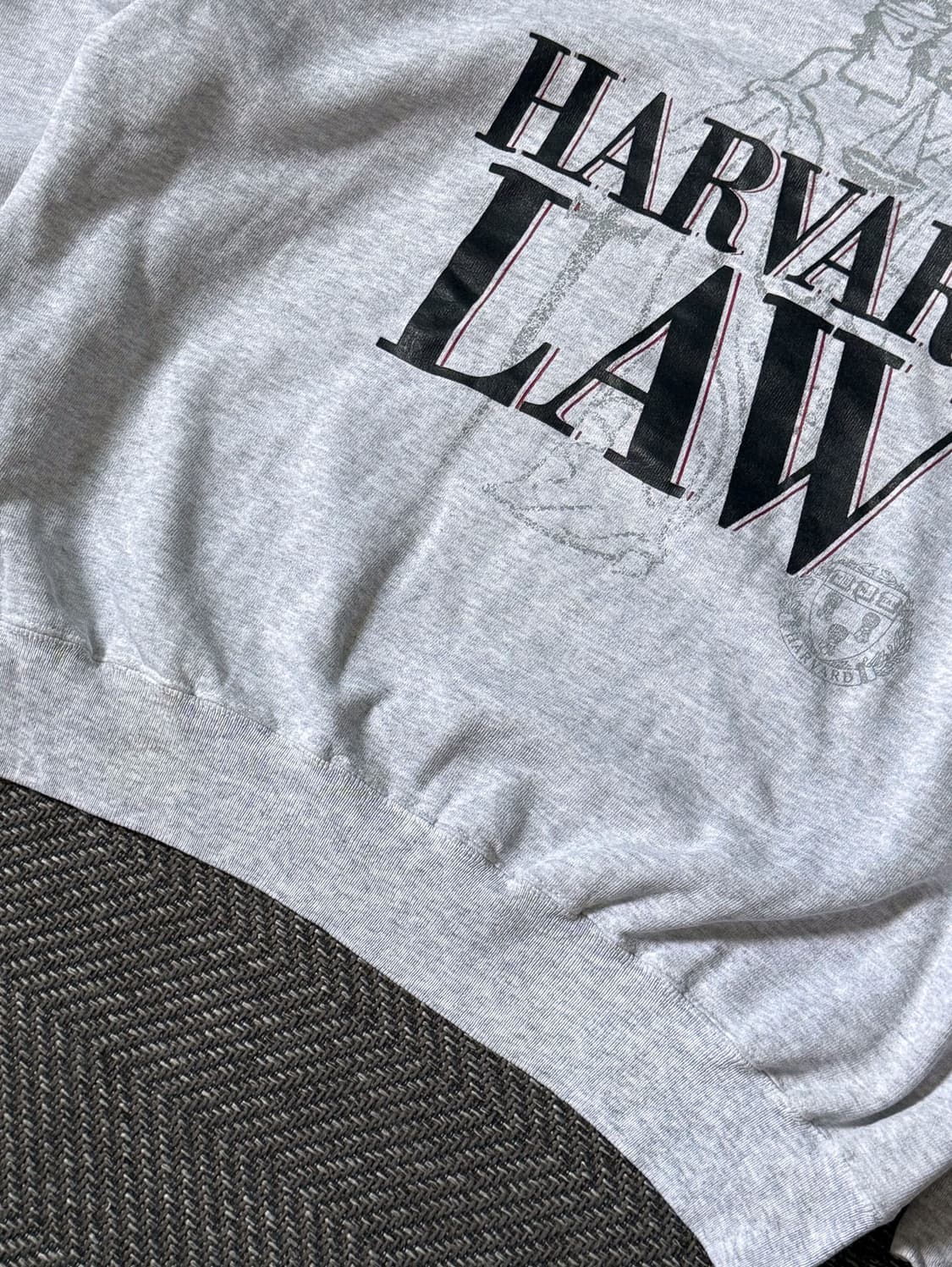 90s 챔피온 HARVARD LAW 빈티지 스웻셔츠 (105-110) 상품이미지5