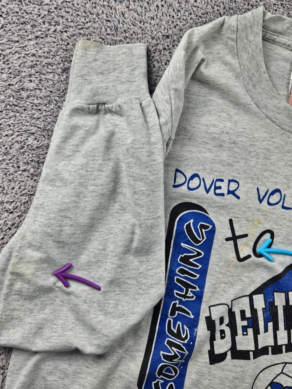 USA 프룻 오브 더 룸 싱글스티치 롱슬리브 ( L ) / 11126 상품이미지6