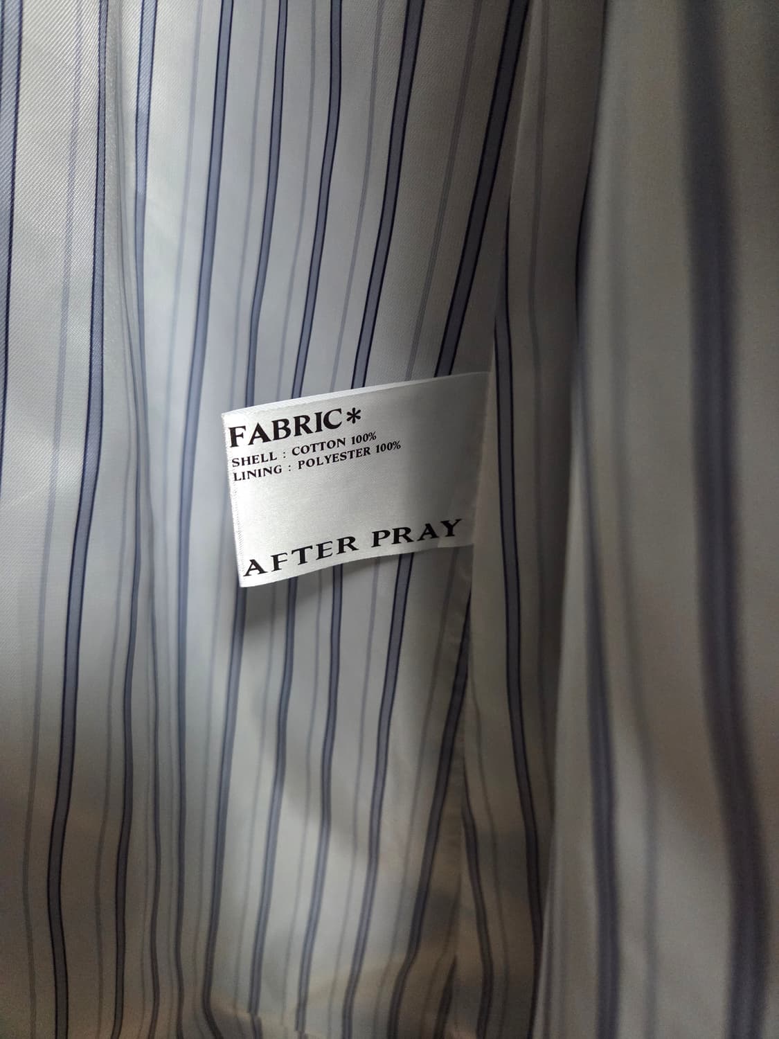 애프터프레이 25FW 브라운 트렌치 코트 S 상품이미지5