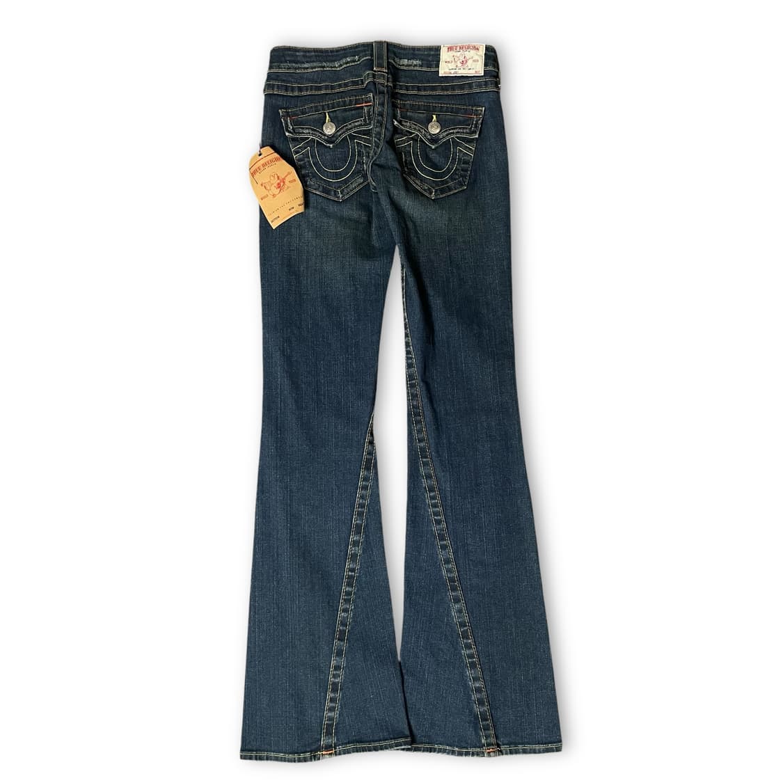 [새상품] (26) 트루릴리젼 진청 워싱 스티치 데님 팬츠 부츠컷 상품이미지2