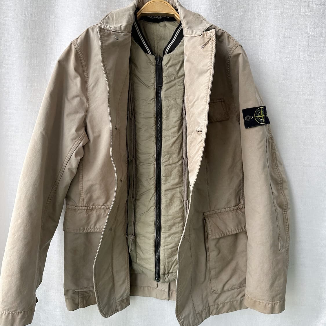 스톤아일랜드 David-TC Coated 3 in 1 패딩 자켓 L 상품이미지4