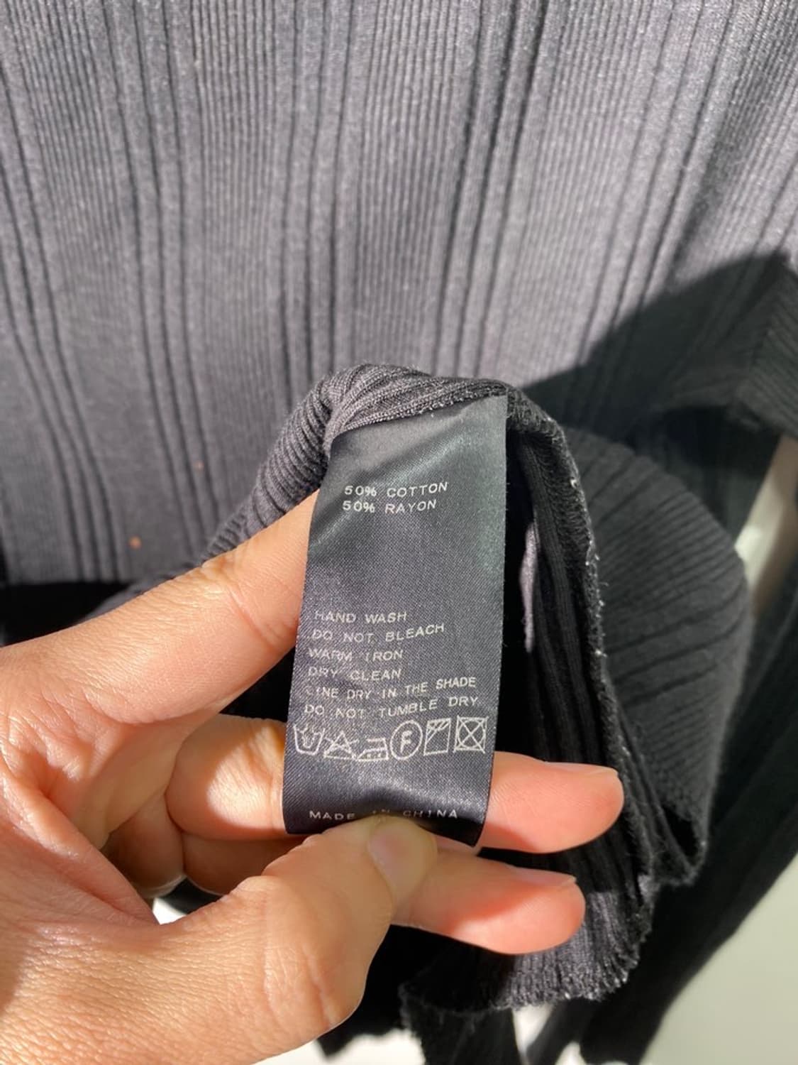 slobe 코튼 레이온 티셔츠 상품이미지4