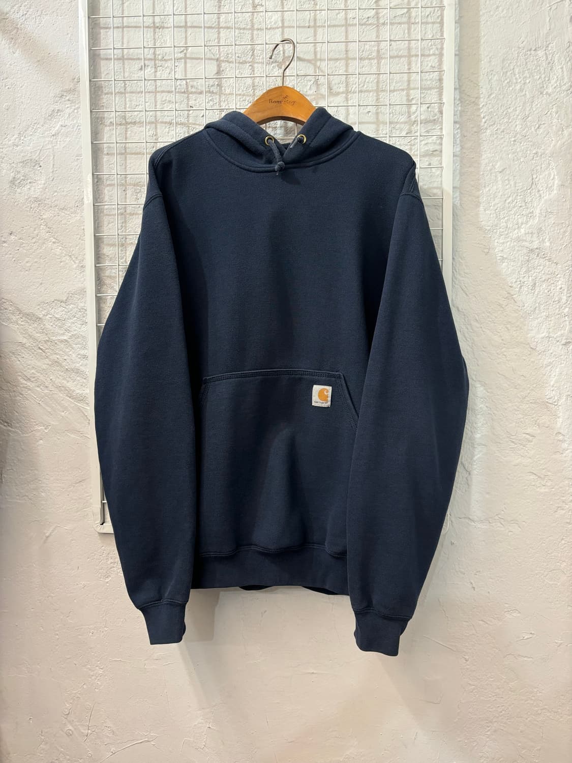 칼하트 네이비 후드티 S 상품이미지1