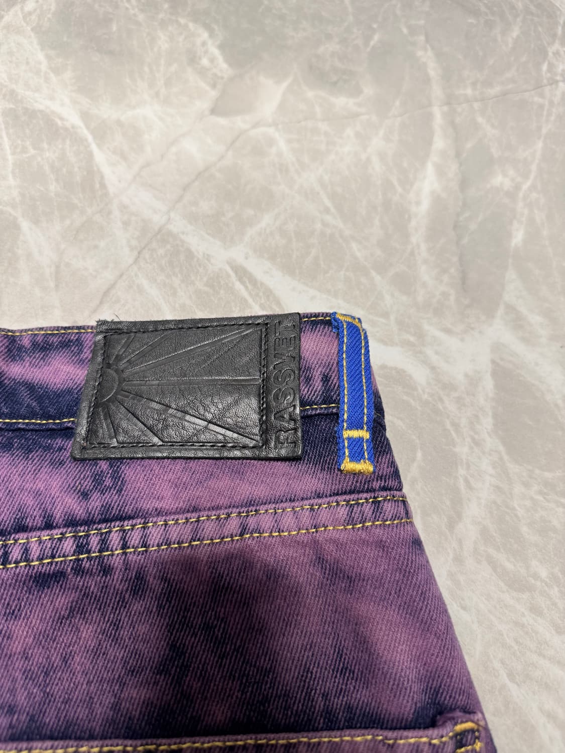 라스벳 애시드 워시 데님쇼츠 상품이미지4