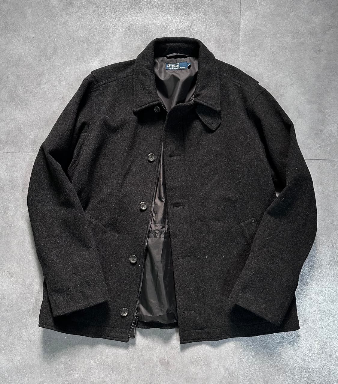 폴로 랄프로렌 챠콜 울 하프코트 (va.57) 상품이미지1
