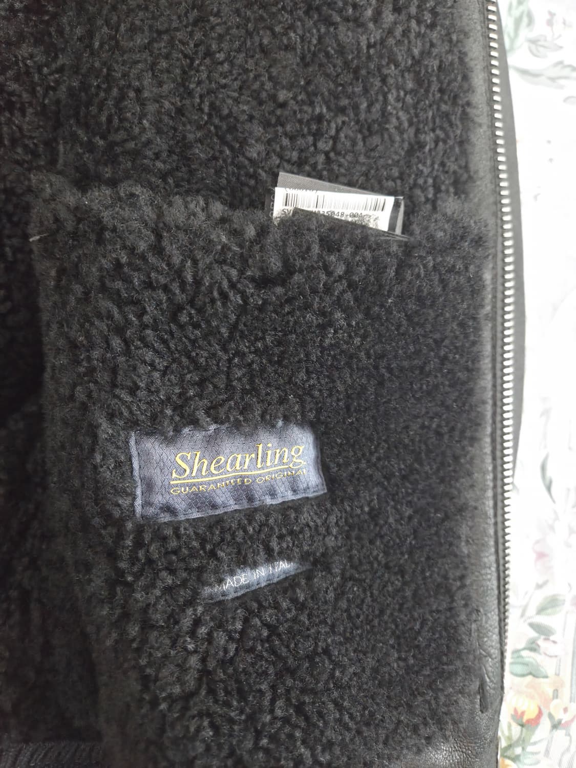 슬로웨어 몬테도로 양가죽 시어링 봄버 자켓 상품이미지4