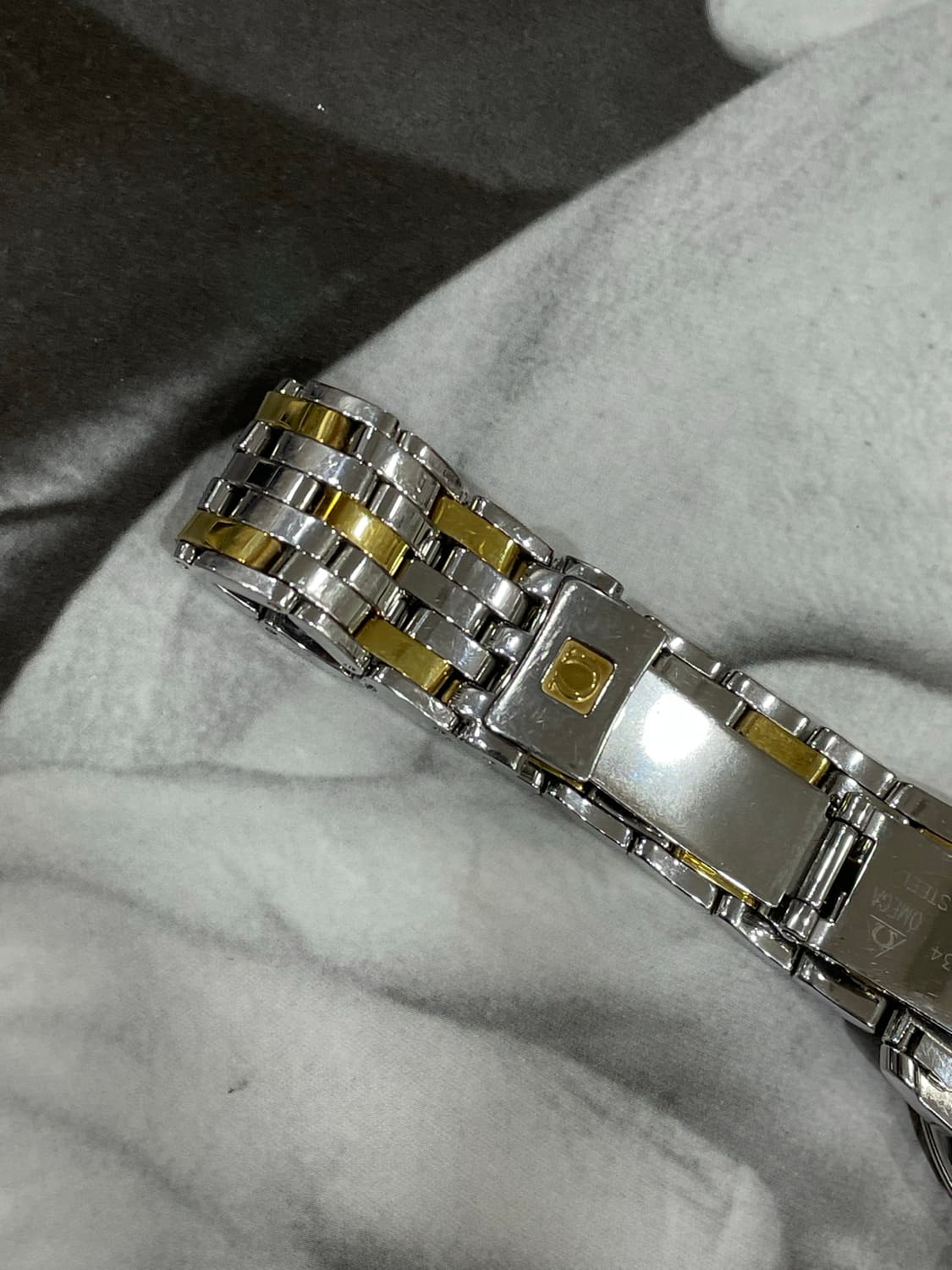 오메가/드빌 18K 금 도금 손목시계 상품이미지3