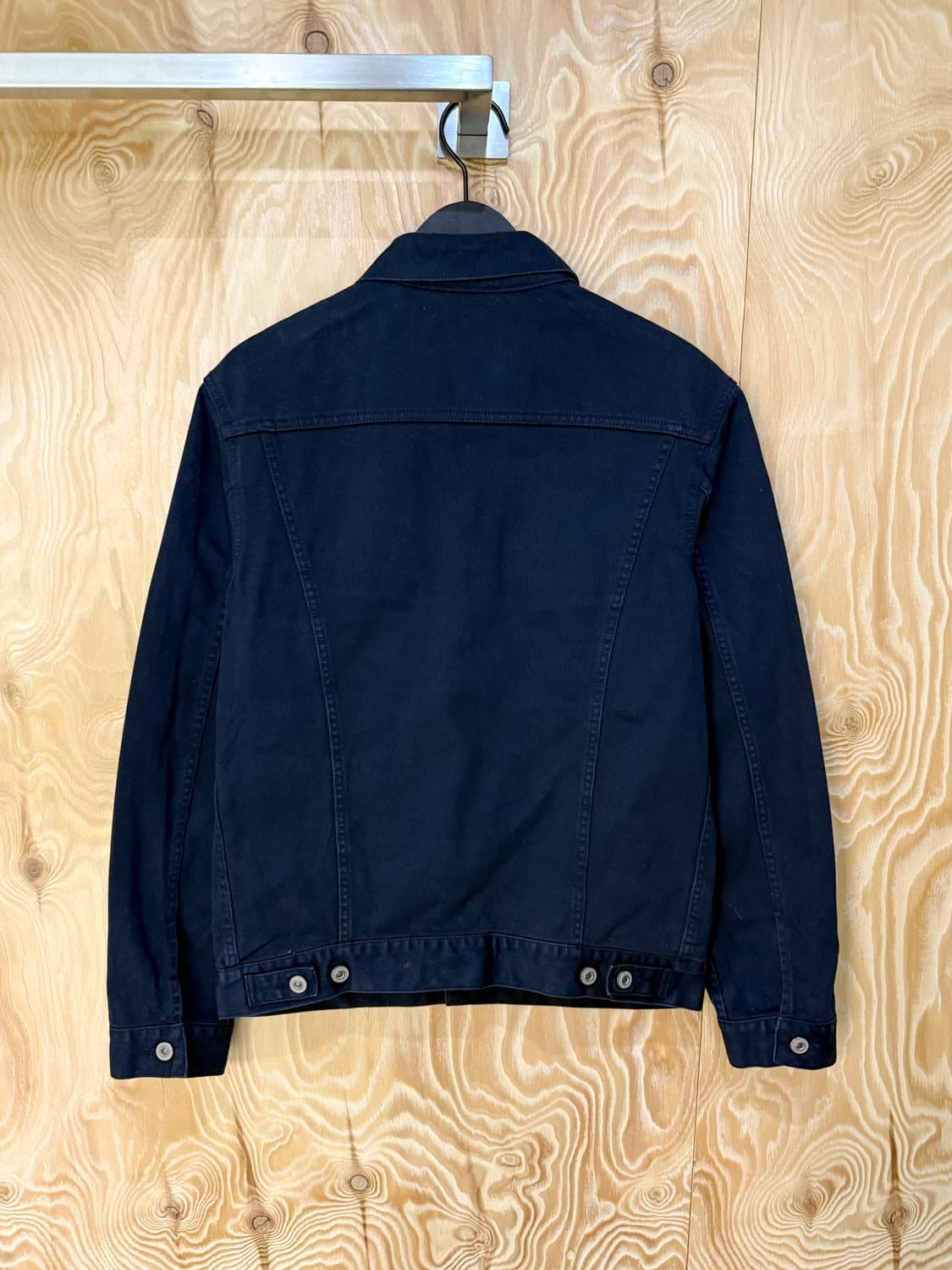 콰드로 네이비 트러커 자켓 상품이미지4