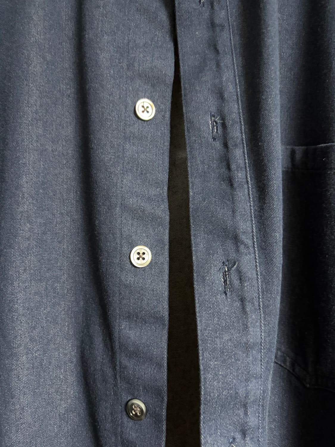 999휴머니티 EVD 데님 셔츠 (인디고) 상품이미지4