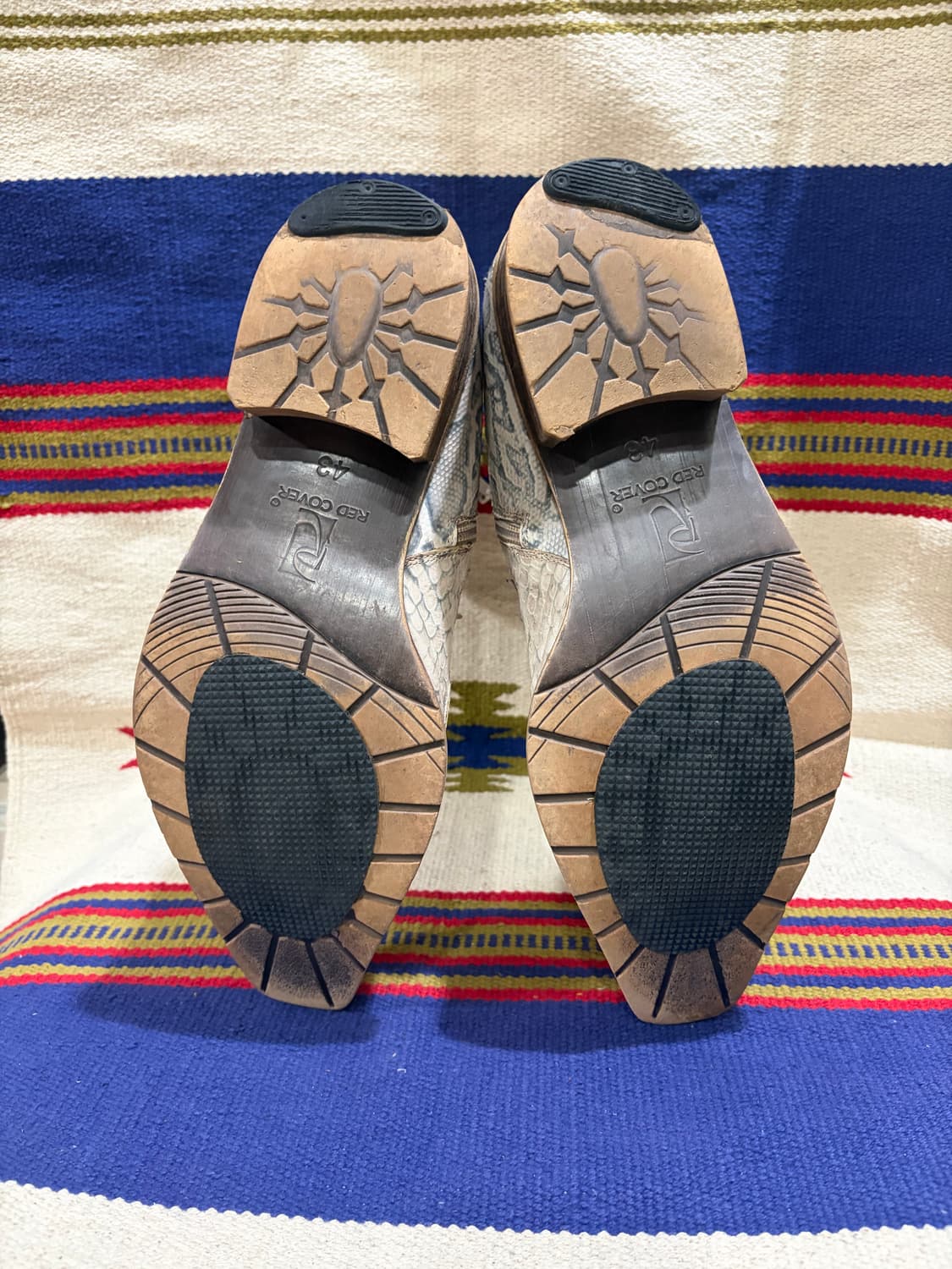 Red Cover western boot / 레드커버 파이톤 웨스턴 부츠 상품이미지7