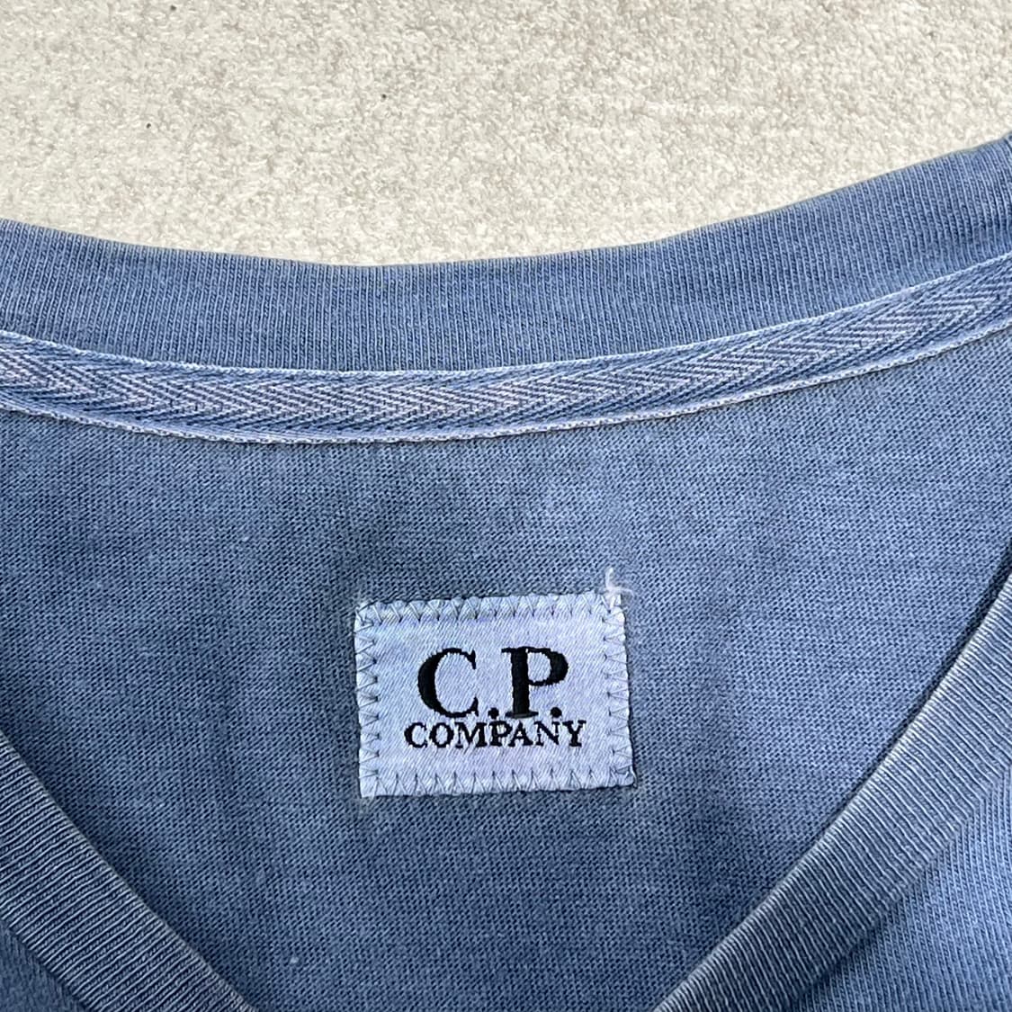 cp컴퍼니 로고 반팔티 s10371 상품이미지6