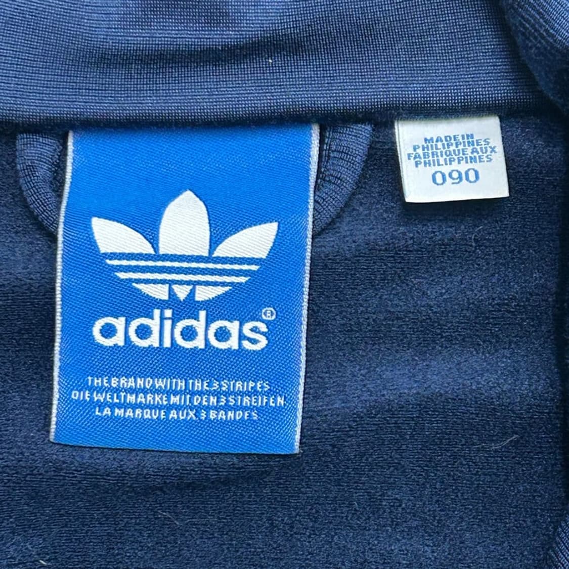 아디다스 구파이어버드 네이비-머스타드 트랙탑 져지 90 상품이미지5