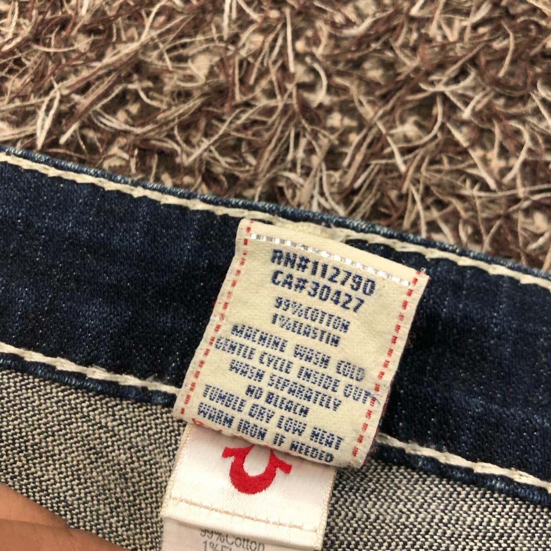 트루릴리전 디스코 조이 빅티 스티치 데님 팬츠 상품이미지8