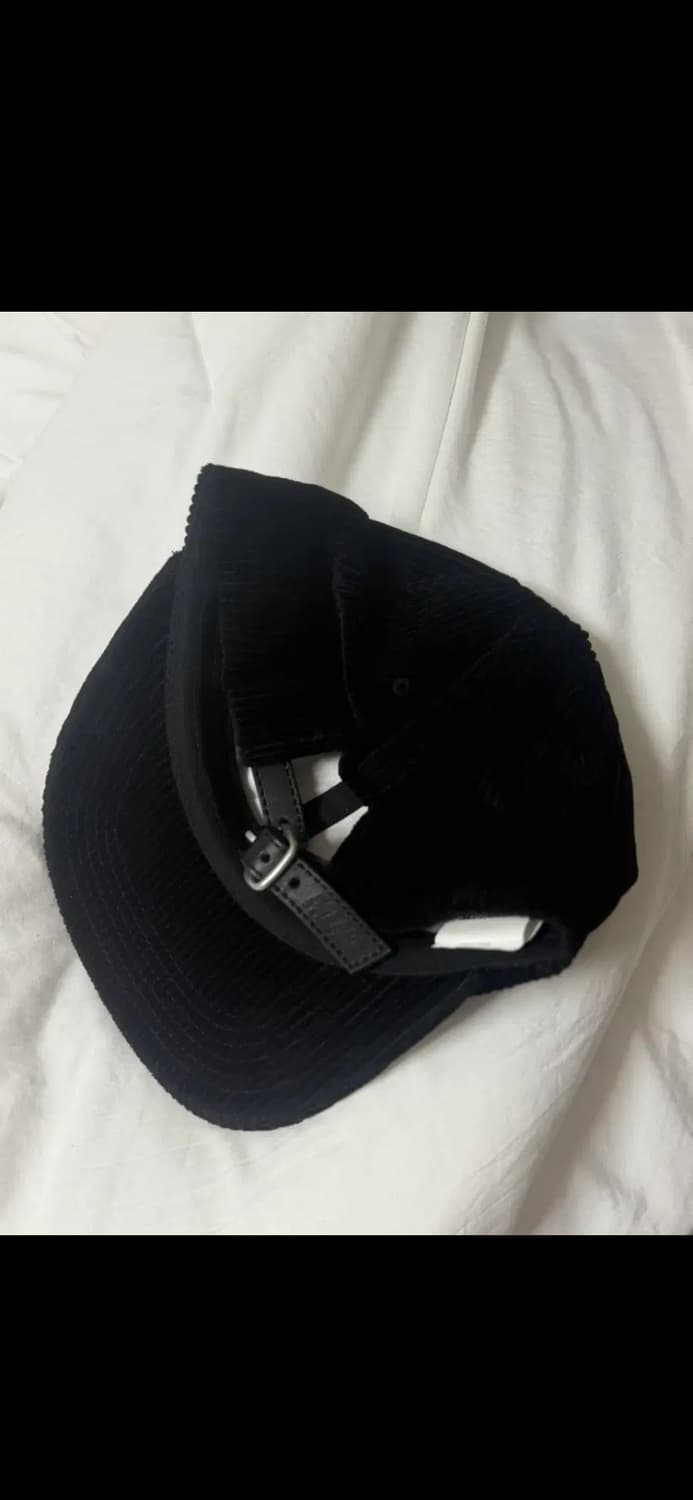 팔라스 볼캡 모자 예 올드 코듀로이 팔 햇 블랙 - 24FW 상품이미지4