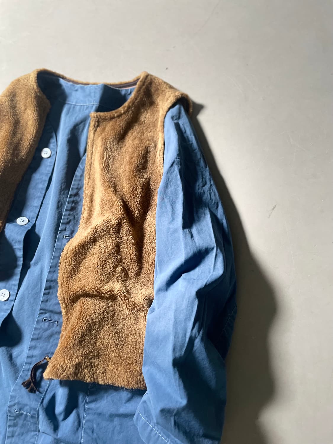 H•d One off  Indigo Dyed Field Coat 상품이미지3