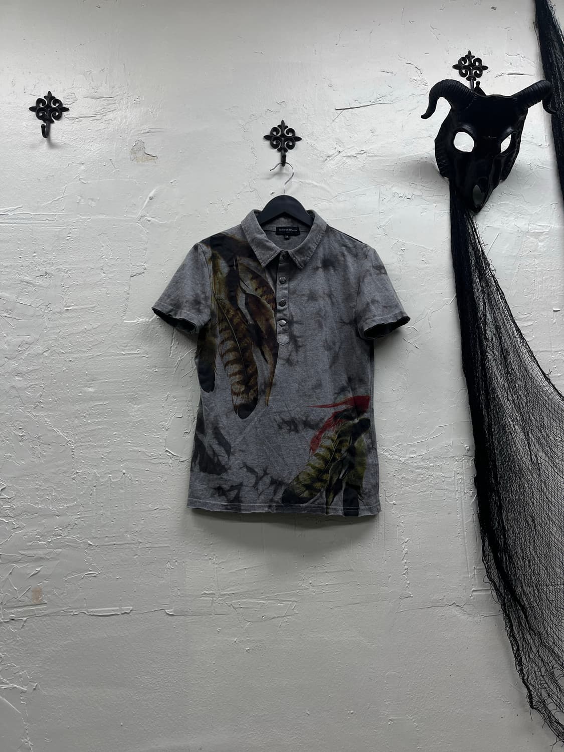 In the attic 00s archive feather pk top 상품이미지2