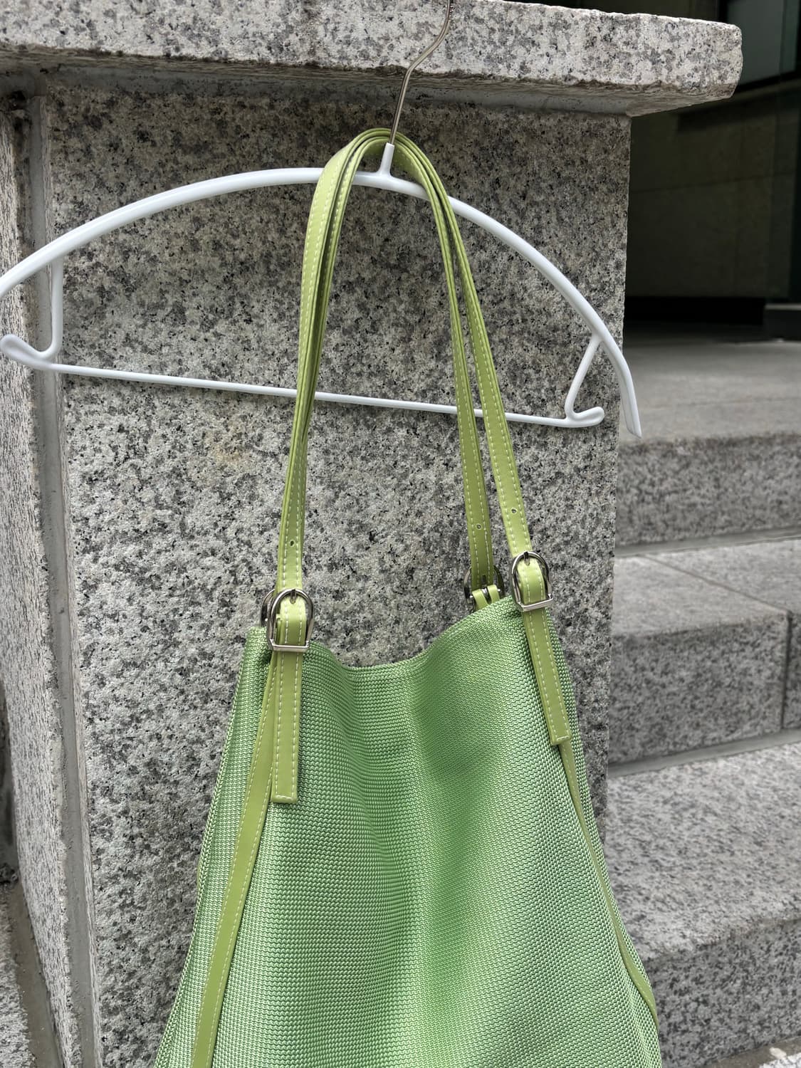 그로스 스트랩 루즈 숄더백 상품이미지2