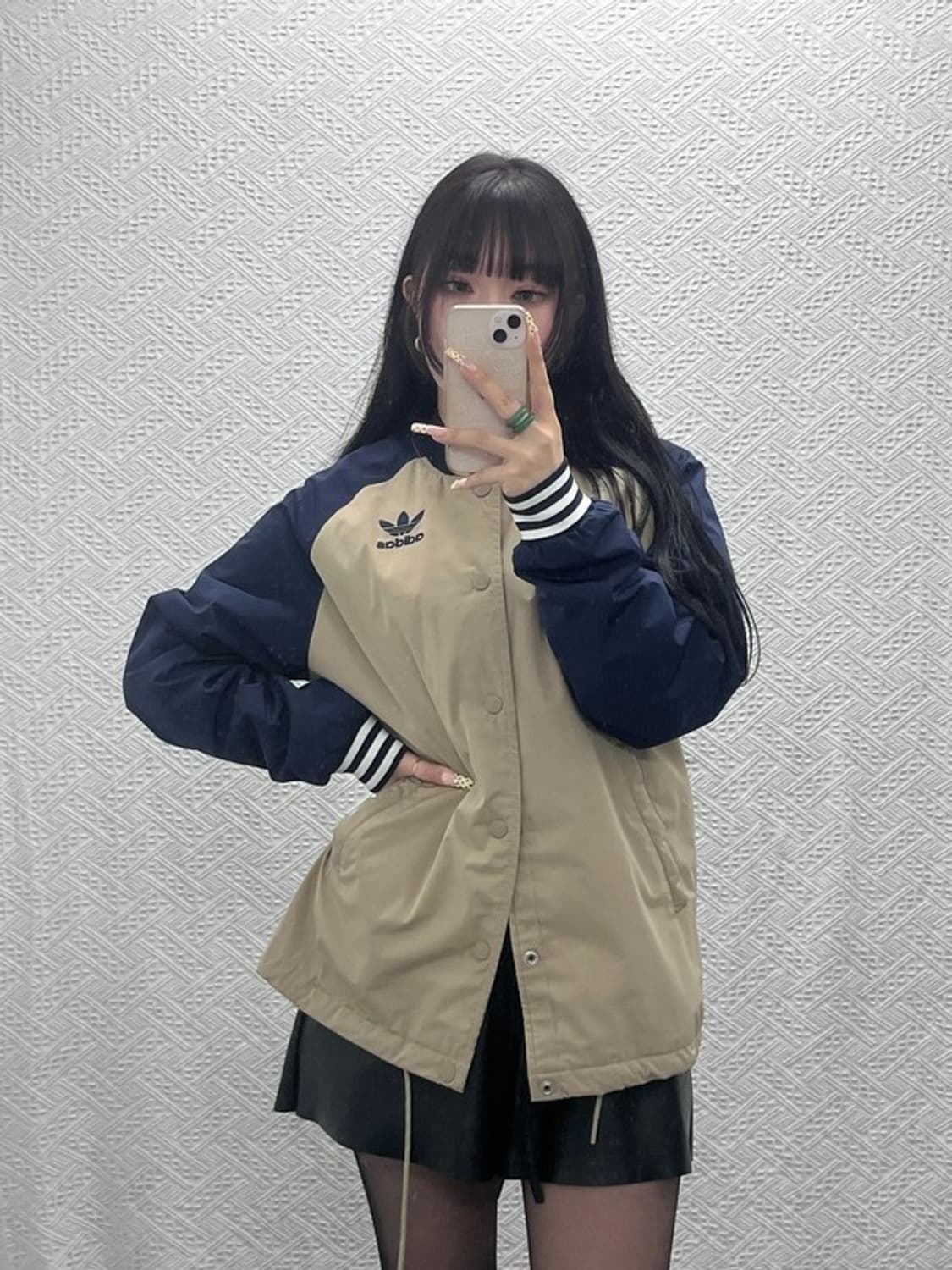 아디다스 엠브로이더드 스타디움 바시티 자켓 95 C09836 상품이미지2