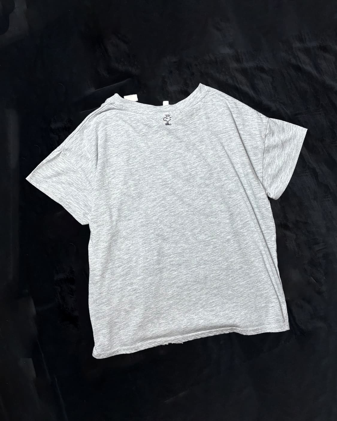 일본빈티지 피너츠 그레이 반팔티셔츠 상품이미지4