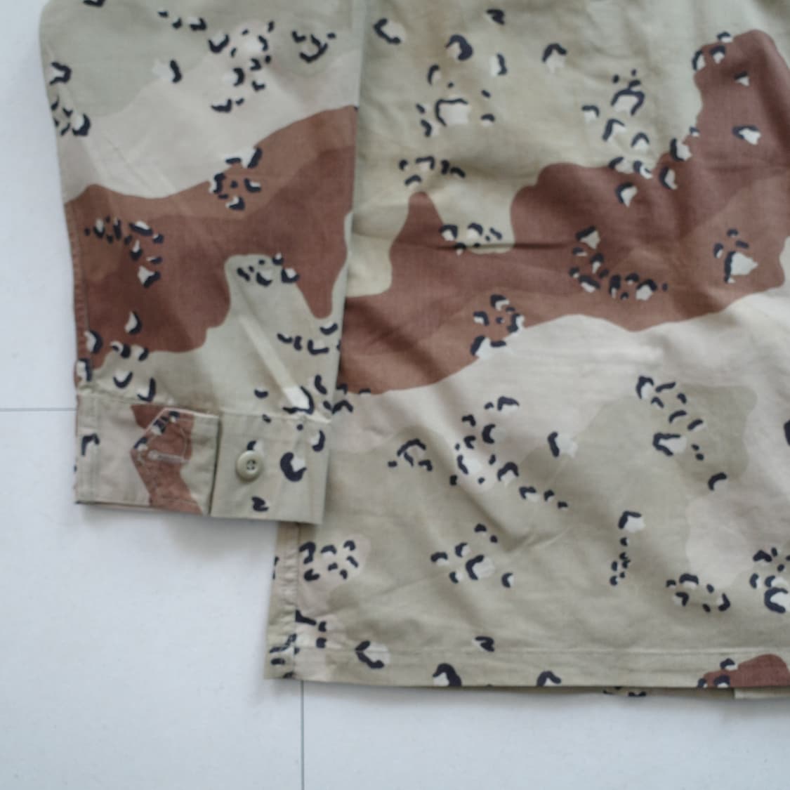 90s 미군 리프로 사막6색 초코칩 데저트 BDU 자켓 M-R 상품이미지10