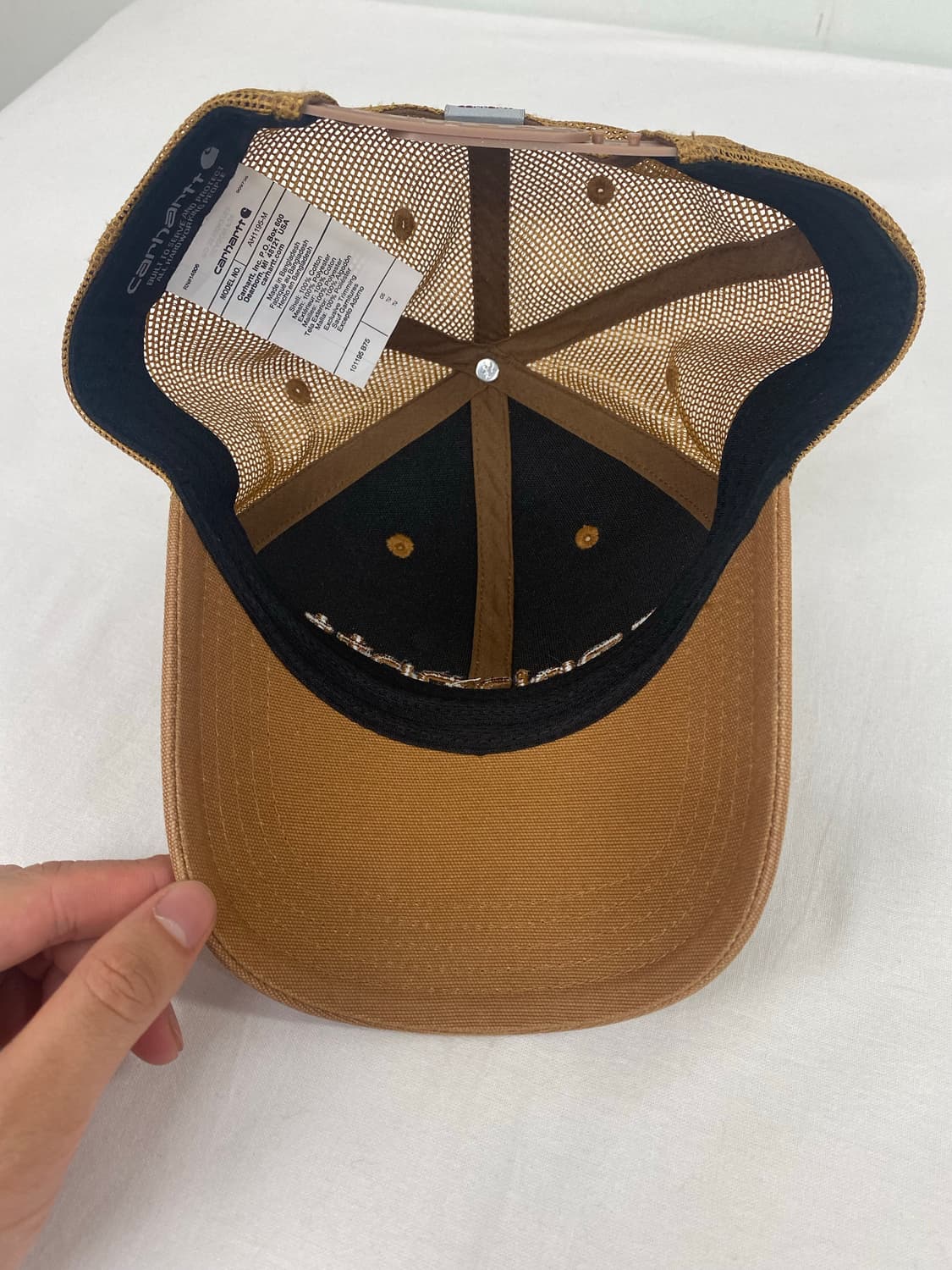 칼하트 Carhartt 된장 매쉬캡 볼캡 상품이미지5