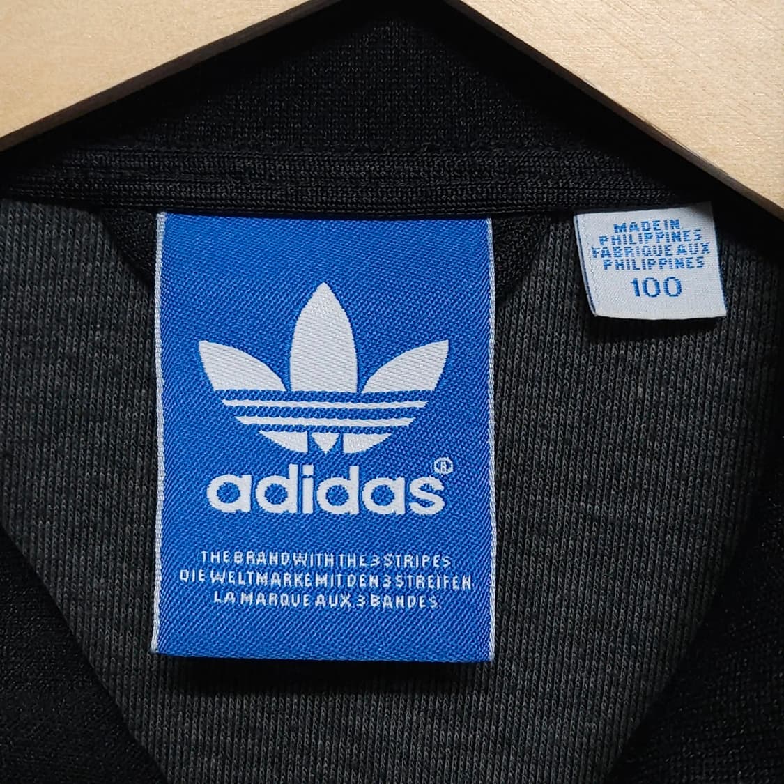 100)Adidas 아디다스 유로파 트랙탑 져지자켓 블랙 상품이미지4