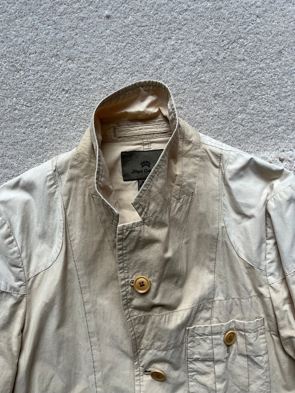 Nigel Cabourn 베이지 헌팅 자켓 (100-103) 상품이미지6