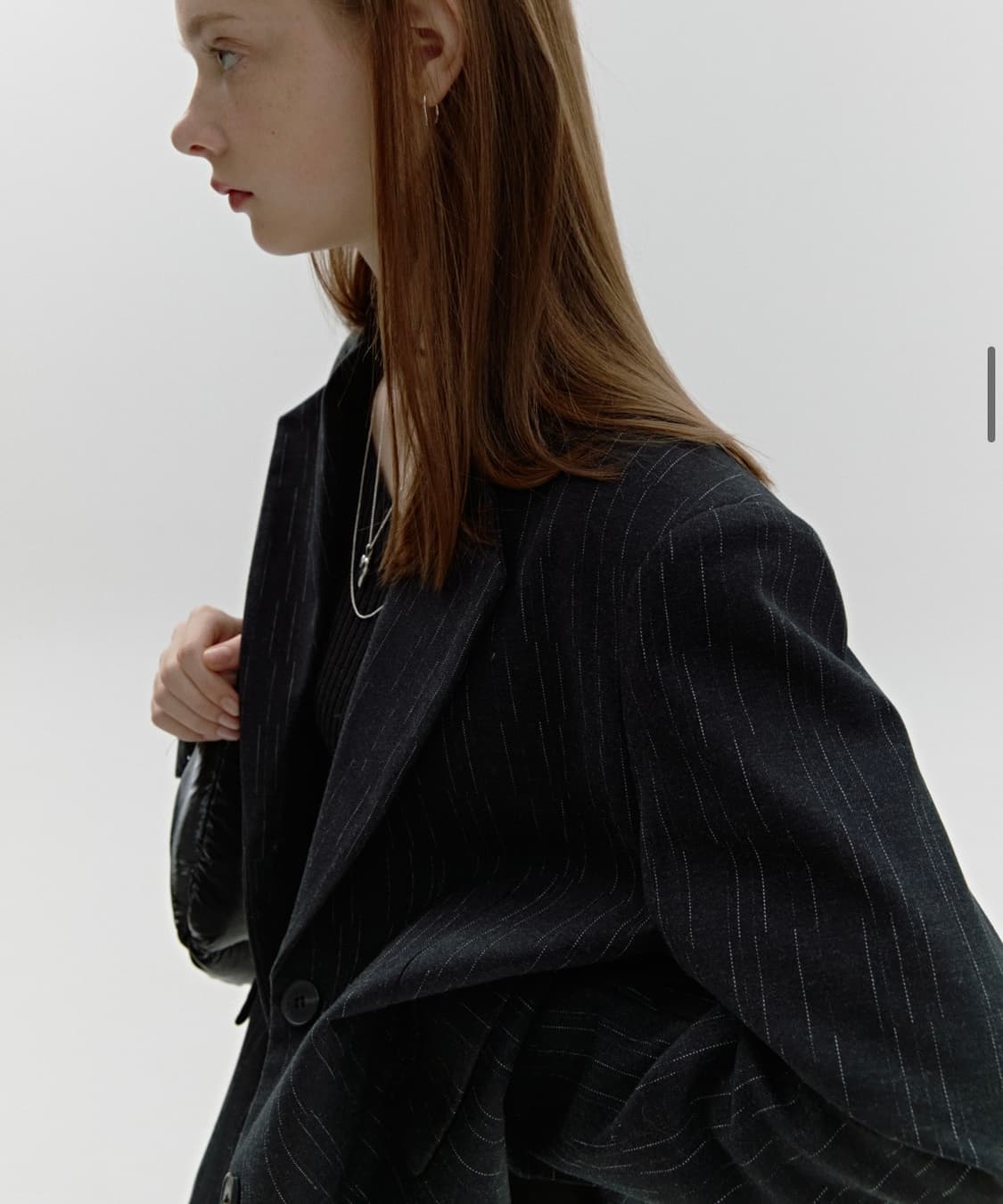 소프트서울 그레인 오버핏 자켓 상품이미지2