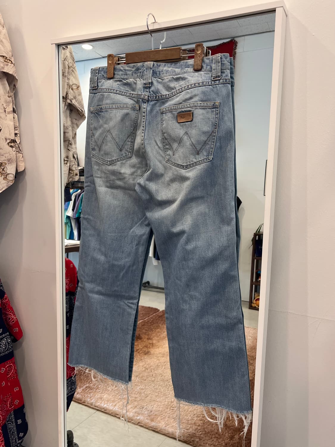 Wrangler 랭글러 컷오프 데님 팬츠 (33-34inch) 상품이미지4