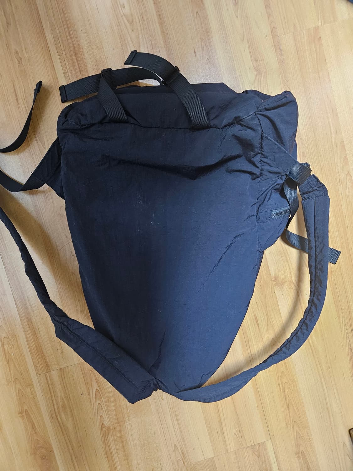 무지 스트링 백팩 상품이미지2