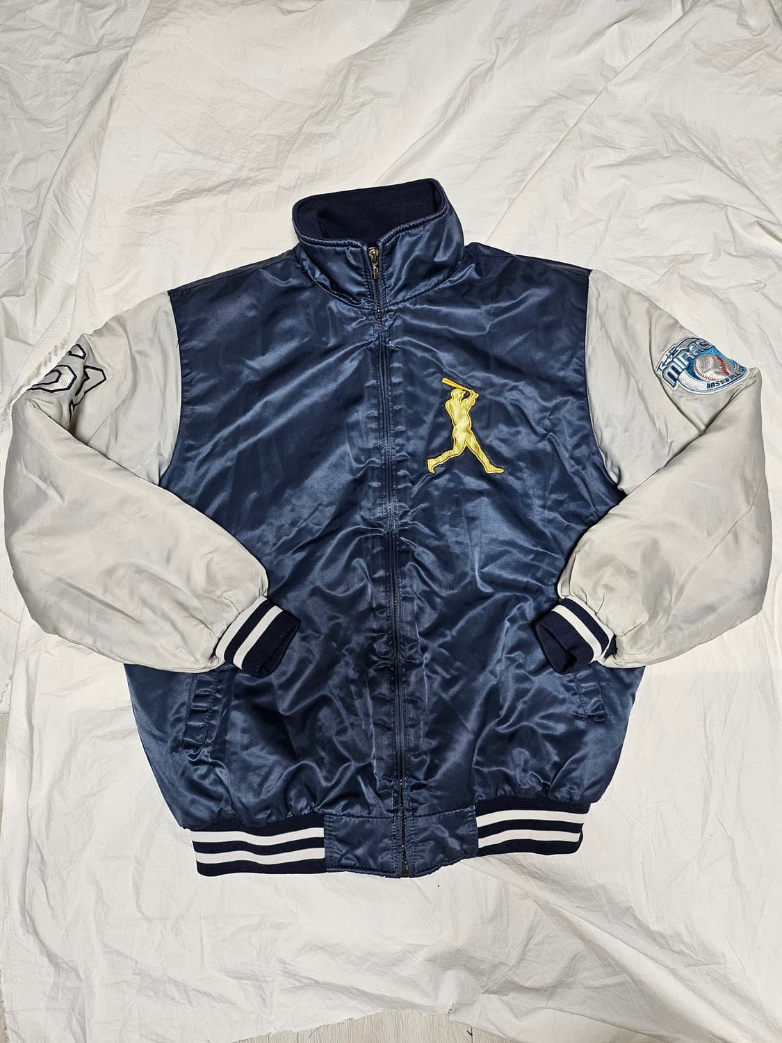 90s mirage 미라지 바시티 자켓 야구잠바 100 상품이미지1