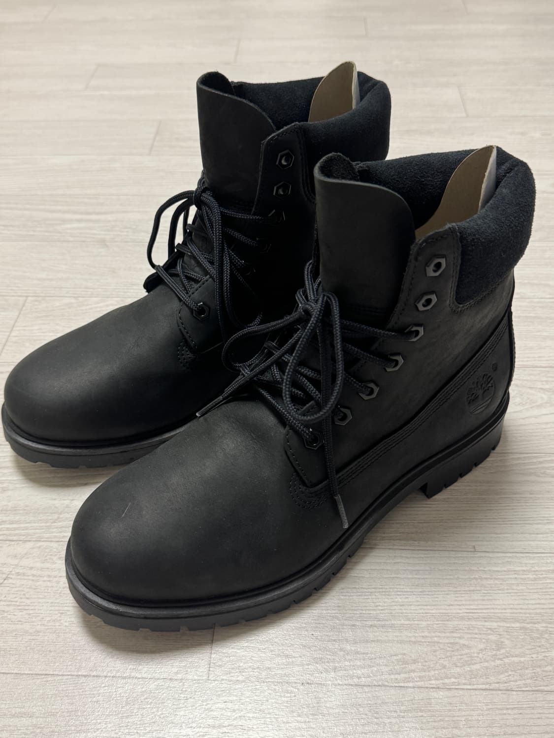 팀버랜드 25 6인치 워터프루프 워커부츠 블랙 270 상품이미지6