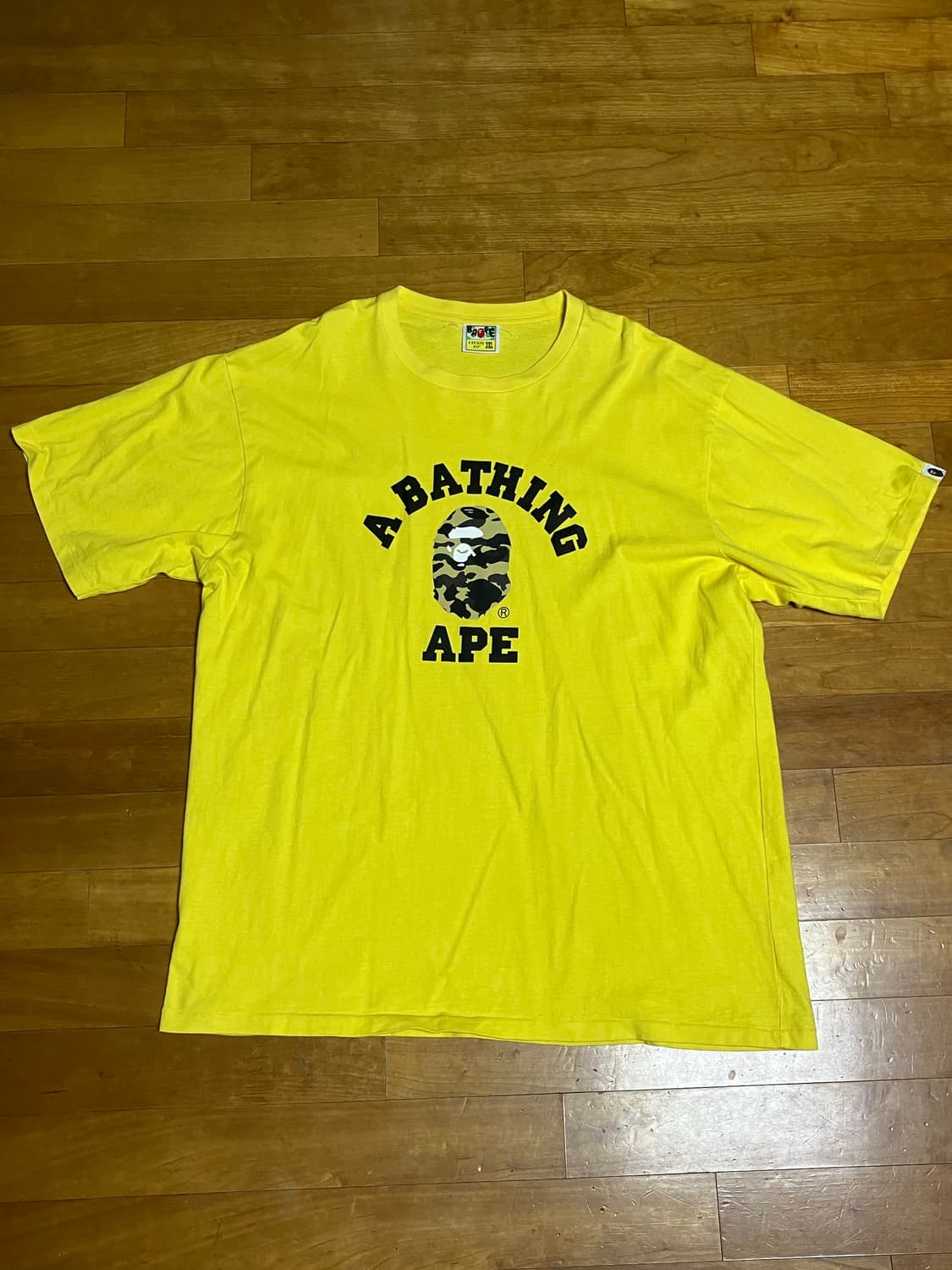 옐로우 베이프 반팔티 3xl 상품이미지1