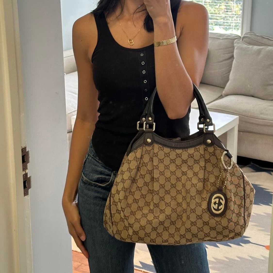 Y2k 구찌 수키백 상품이미지2