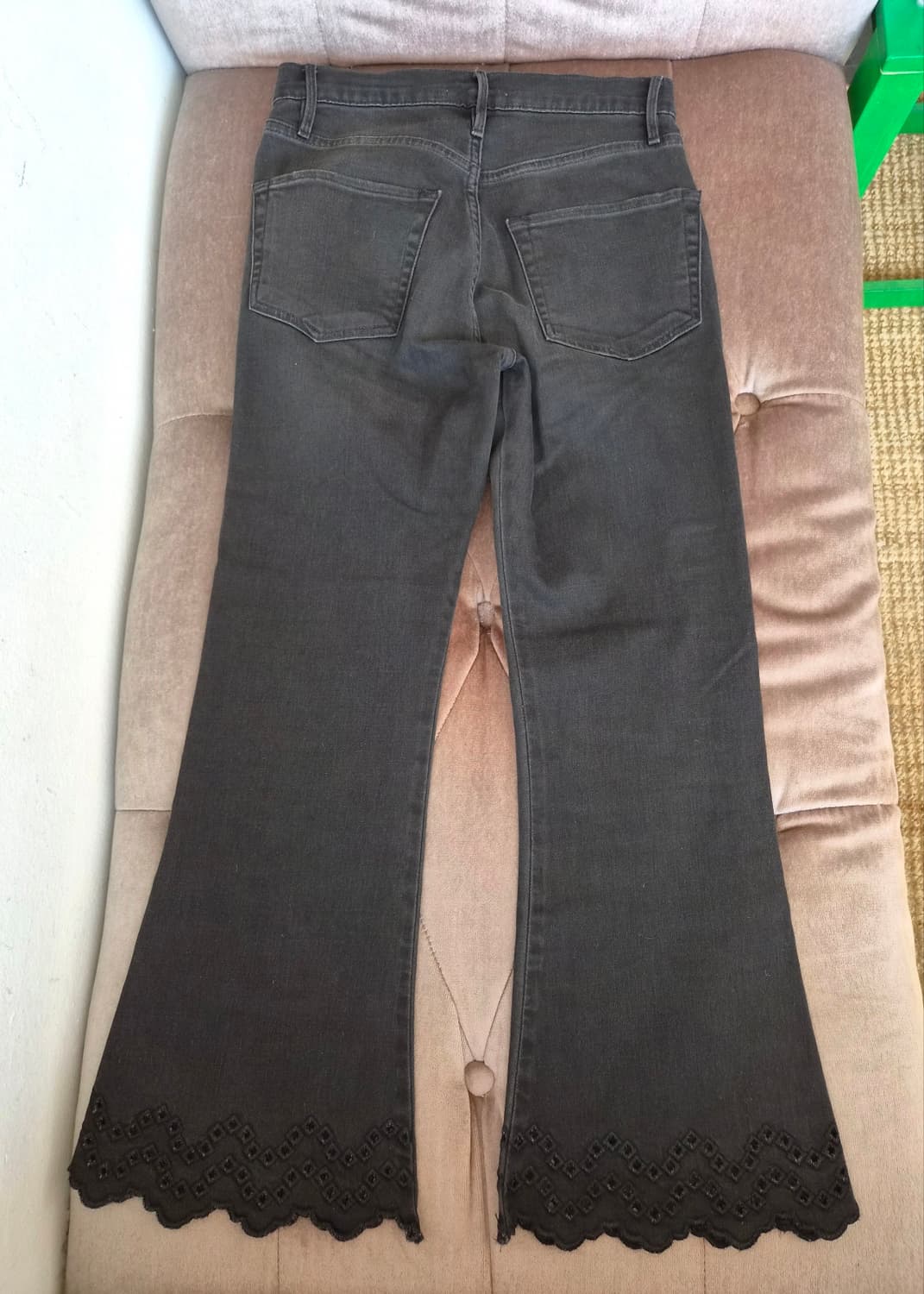 프래암 Frame denim 여성 밑단펀칭부츠컷팬츠 25사이즈 상품이미지4