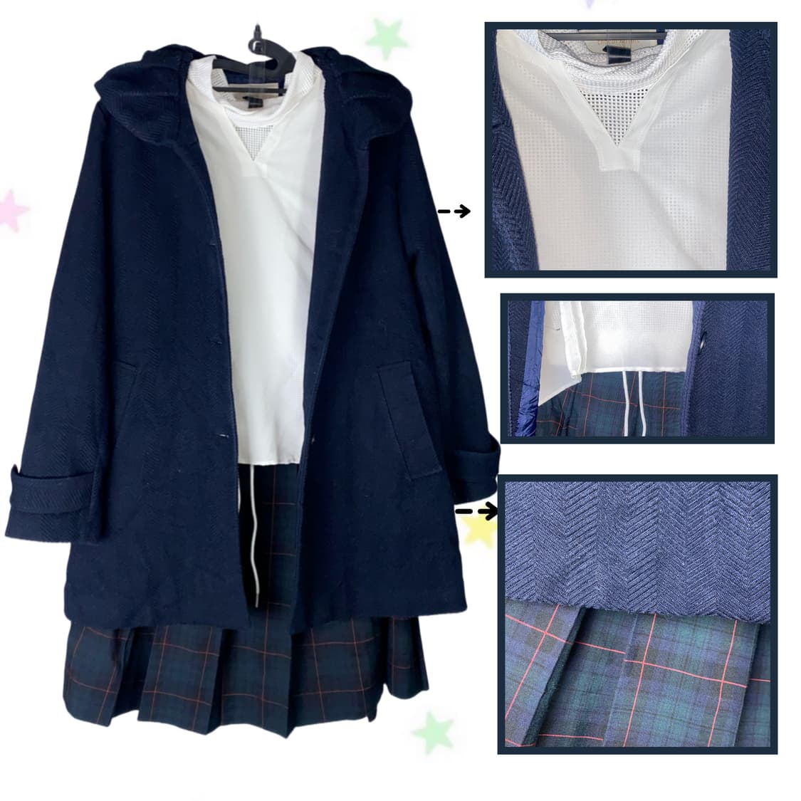 🍒키키의 남색겨울 set🍒 상품이미지2