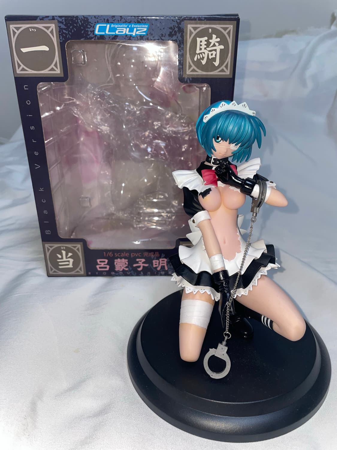 일기당천 로모코 아키라 고스로리 수갑 1/6스케일 한정 고전미소녀피규어 상품이미지2