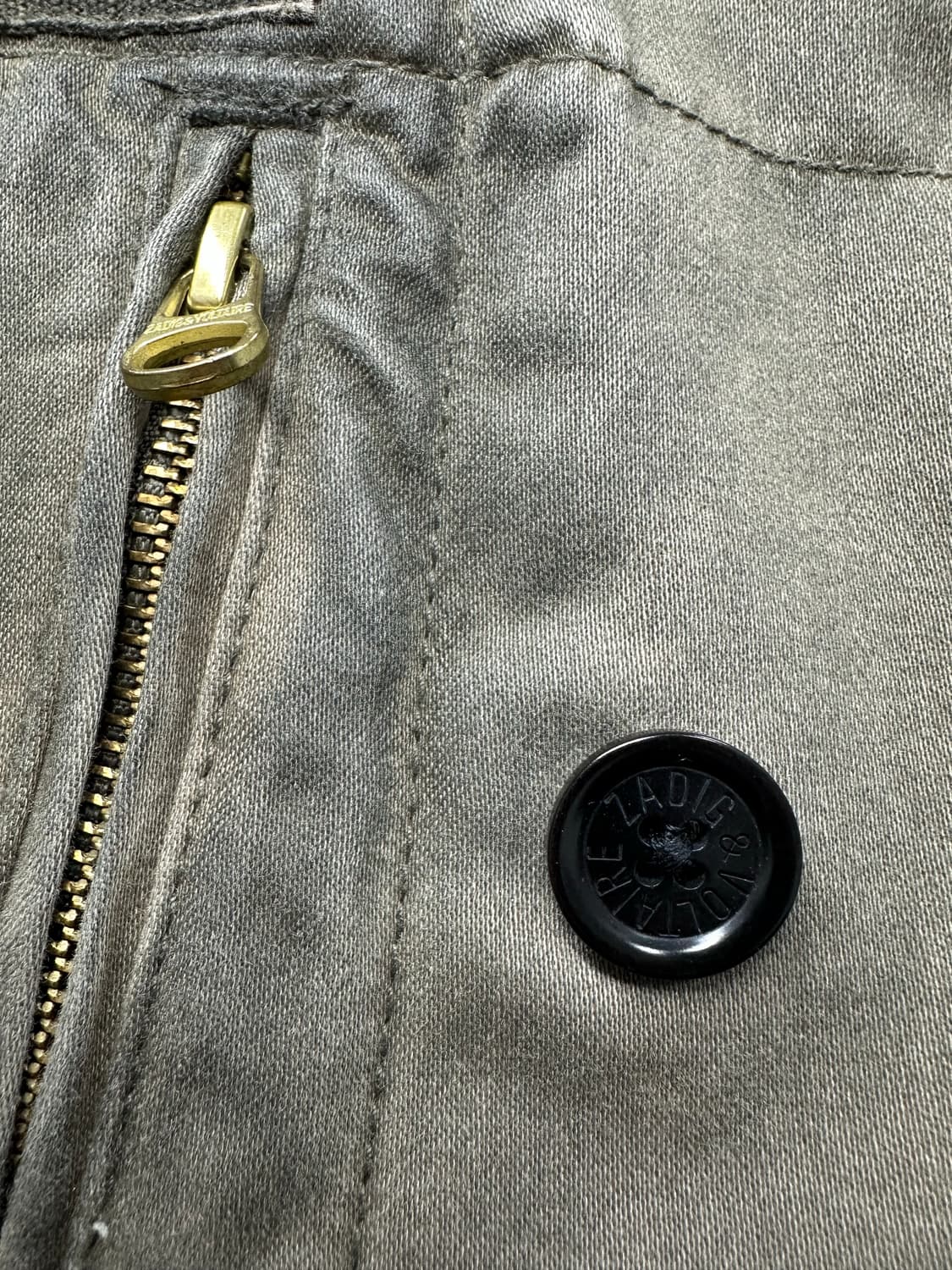 쟈딕앤볼테르 스터드 밀리터리 자켓 상품이미지9