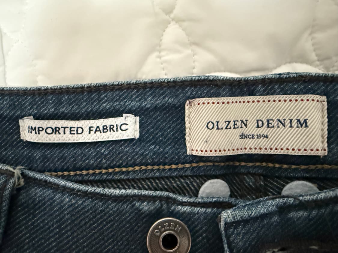 올젠 데님 연청 & 진청 82사이즈 청바지 상품이미지7