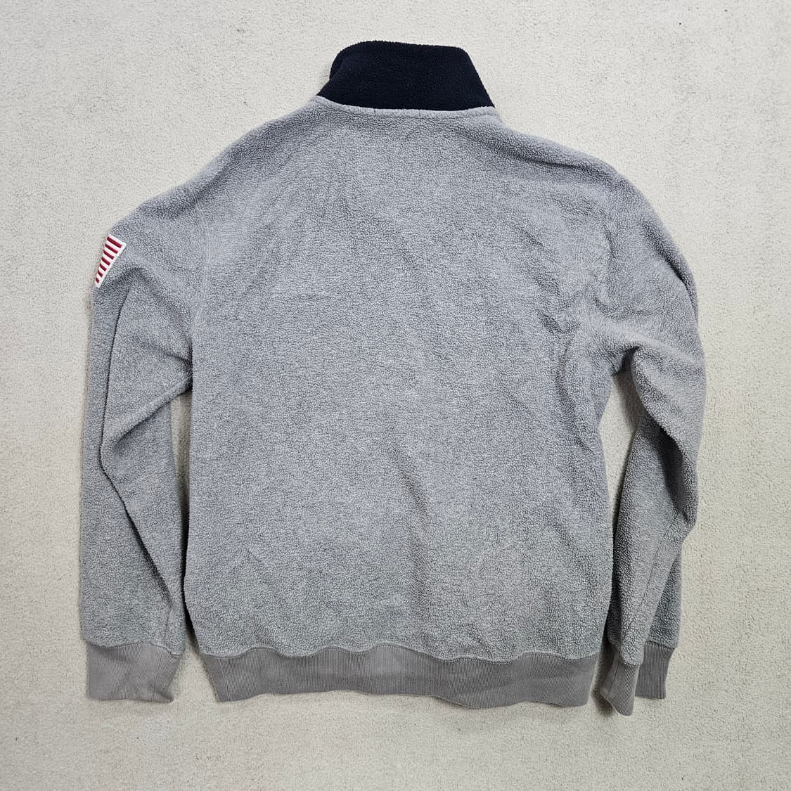 폴로 랄프 로렌 성조기 하프 집업 플리스 M 상품이미지3