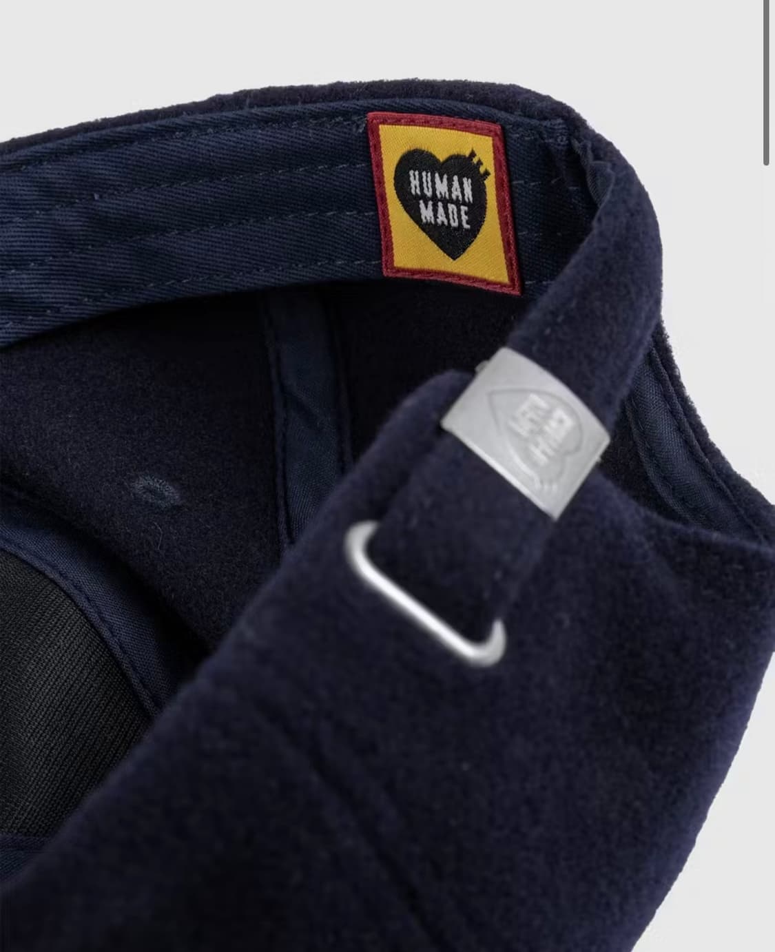 Human Made 6-Panel Wool Cap Navy 상품이미지2