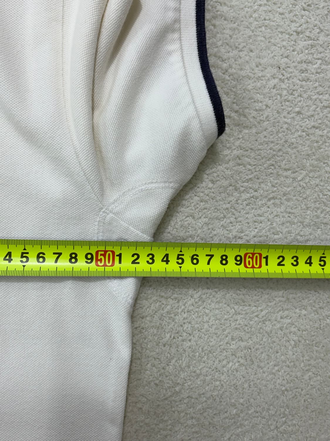 폴로 치프키프 빅포니 반팔 카라티셔츠 L 100 화이트 상품이미지5
