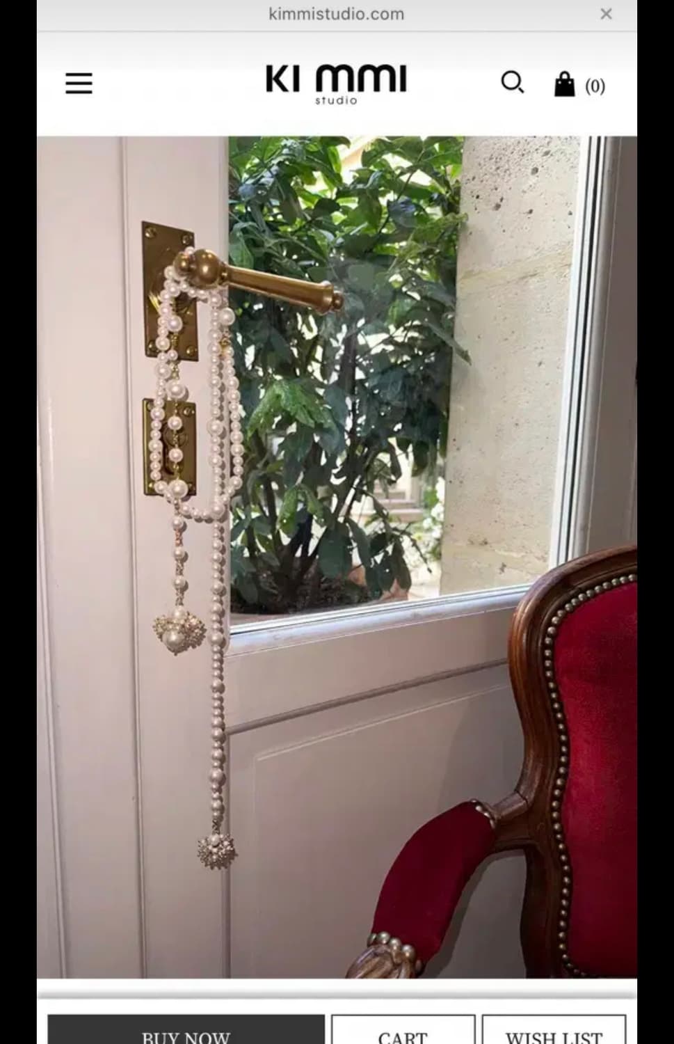 키미스튜디오 블러썸 넥크리스 상품이미지2