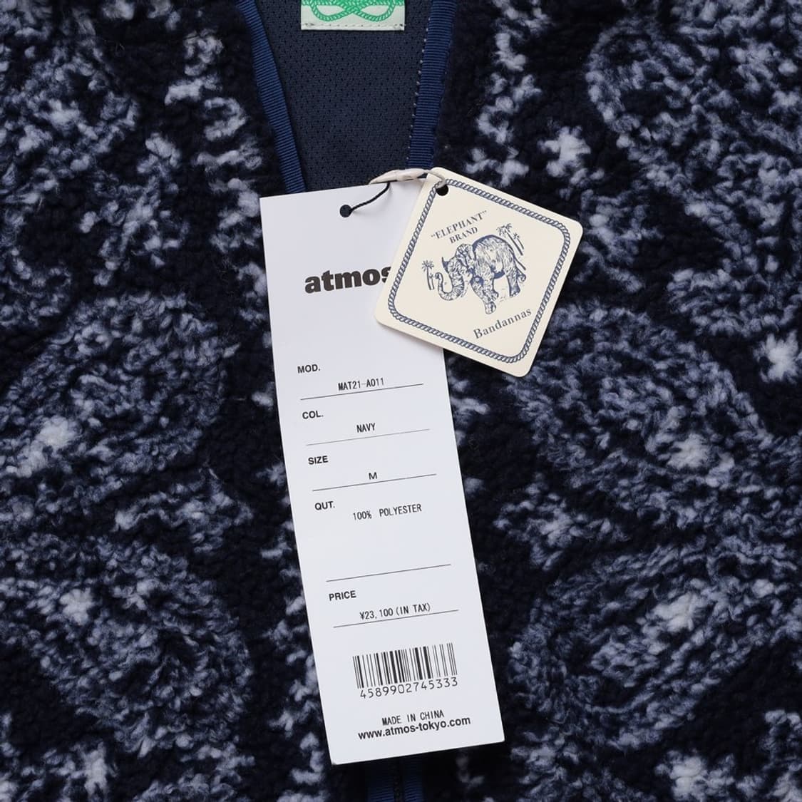 ATMOS X Elephant brand 페이즐리  상품이미지9