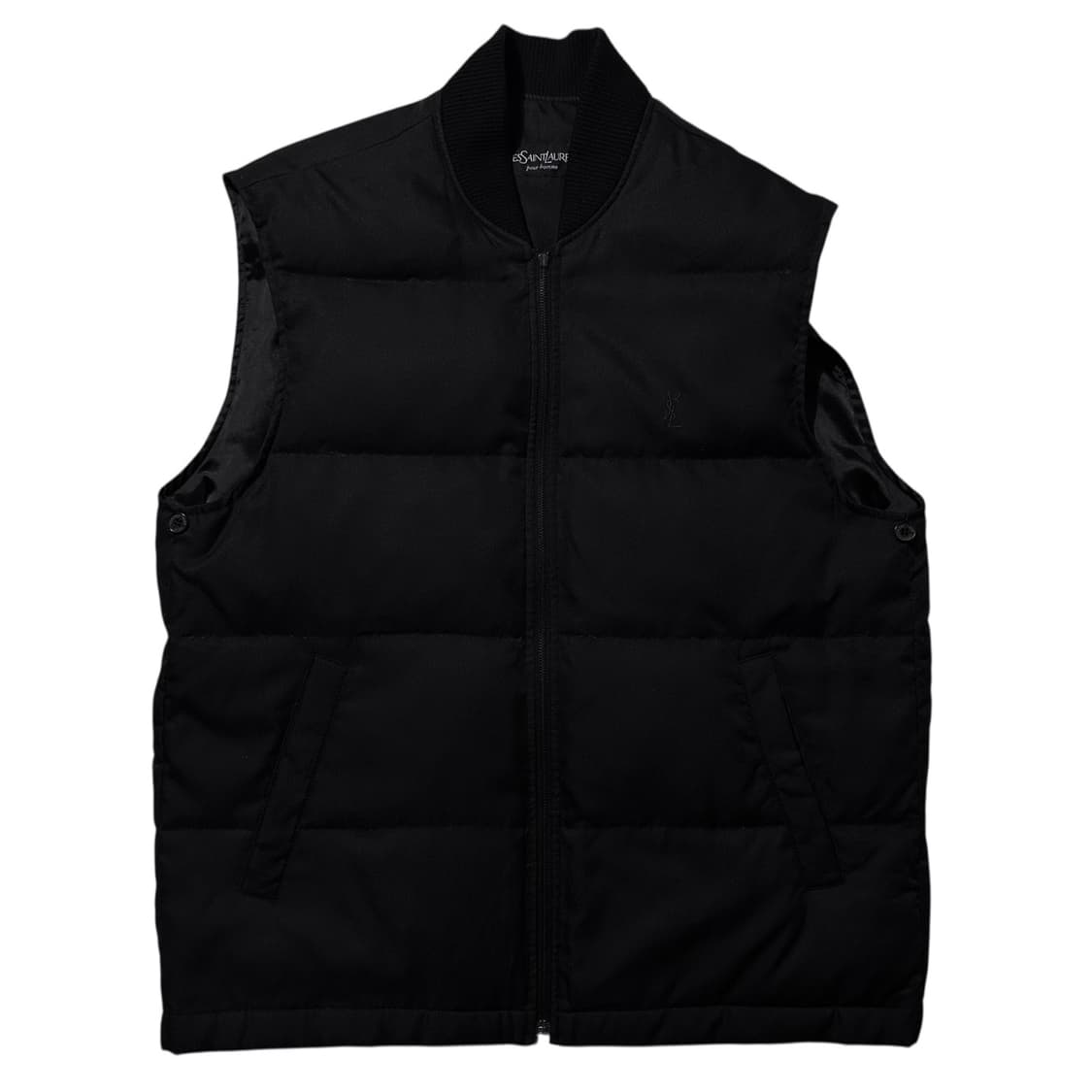 입생로랑 덕다운 라이너 베스트 투인원 자켓 블랙 상품이미지3