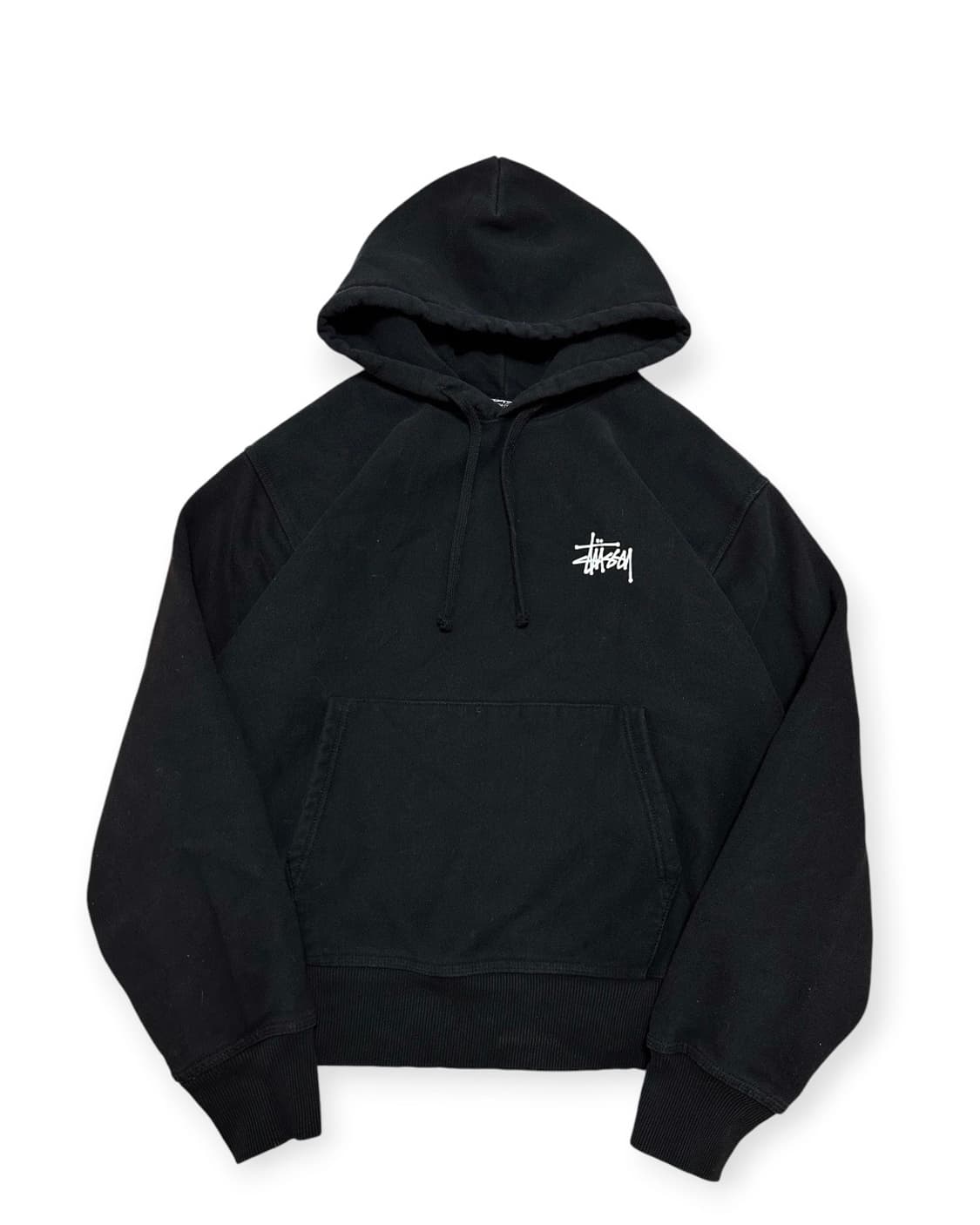 스투시 빅스탁 블랙 후드티 상품이미지3