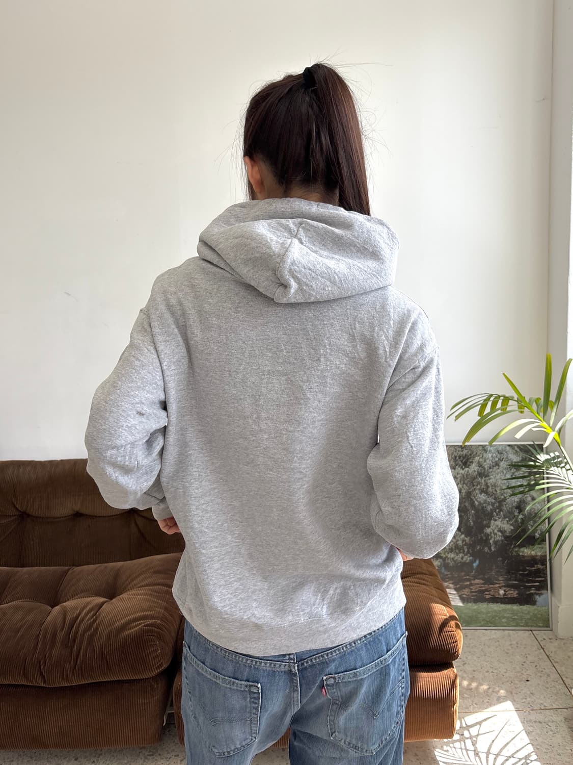 디즈니 미키마우스 후드티 그레이 상품이미지2